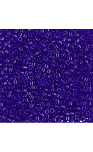 Miyuki delica beads 10/0 - Transparent sapphire DBM-707